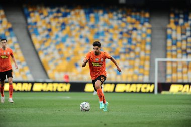KYIV, UKRAINE - 24 JULY, 2021: midfielder Manor Solomon during the football match of Ukraine Premiere LeagueFC Shakhtar - FC Ingulec