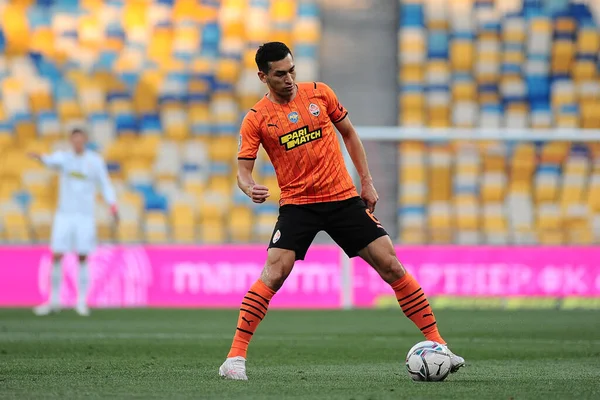 Kyiv Ukraine July 2021 Captain Midfielder Taras Stepanenko Football Match — Stok fotoğraf