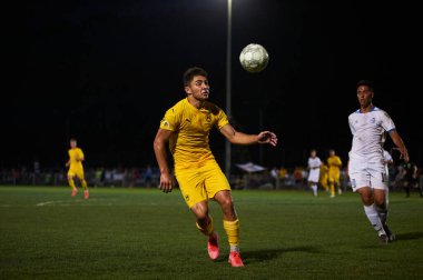 Kharkiv, Ukrayna - 5 Ağustos 2021: UPL Şampiyonası U19 Metallist 1925 - Chornomorec maçı