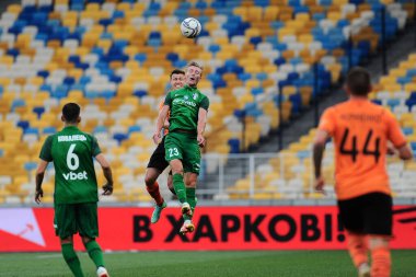 Kharkiv, Ukraine - August 6, 2021: The football match of UPL championship FC Shakhtar vs Olexandria