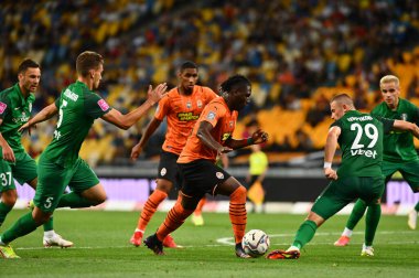 Kharkiv, Ukraine - August 6, 2021: Lassina Traore. The football match of UPL championship FC Shakhtar vs Olexandria
