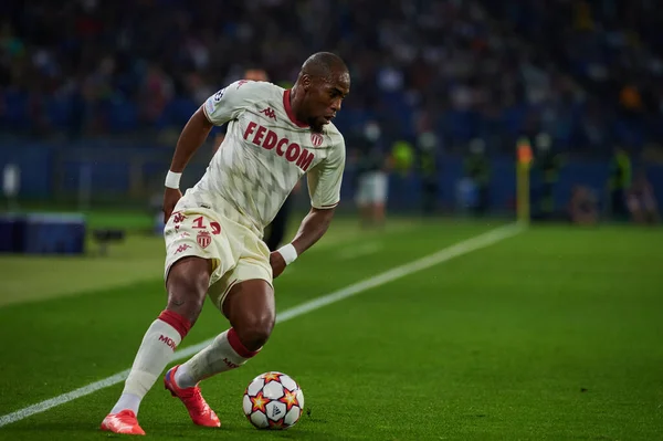 Kharkiv Ucrania Agosto 2021 Djibril Sidibe Liga Campeones Uefa Partido — Foto de Stock