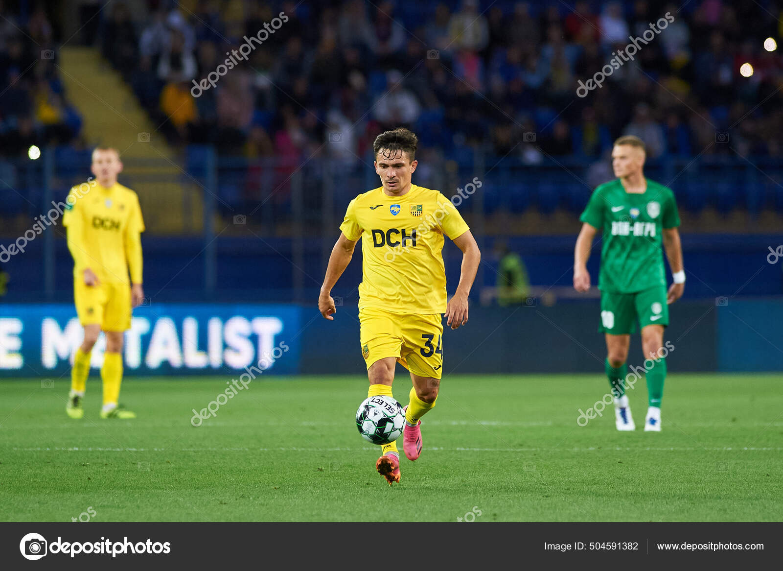 Kharkiv Ukraine September 2021 Volodymyr Tanchyk Football Match