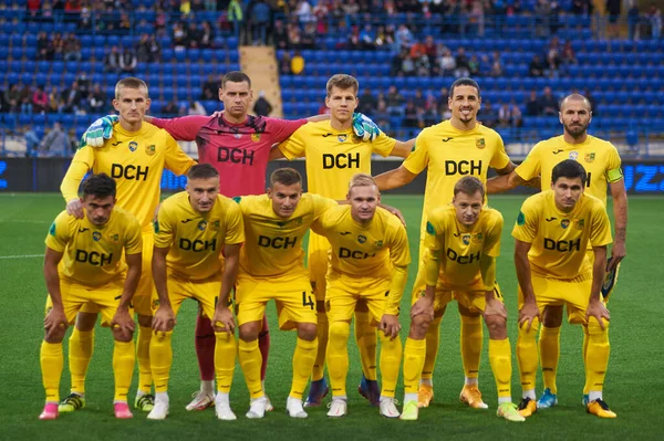 Kharkiv Ukraine September 2021 Mannschaftsfoto Von Metalist Das Fußballspiel Des — Stockfoto