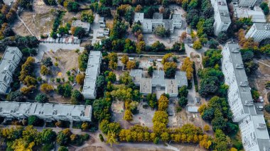 Eski şehir bölgesi. Gerçek görünüm.