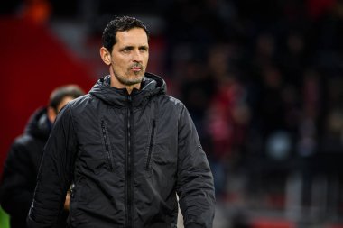 LEVERKUSEN, GERMANY - 17 ARALIK 2023: Dino Toppmoeller, FC Bayer 04 Leverkusen-Eintracht Frankfurt maçında