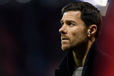 LEVERKUSEN, GERMANY - 17 ARALIK 2023: Xabi Alonso, FC Bayer 04 Leverkusen-Eintracht Frankfurt maçı Bayena 'da