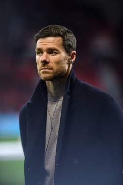 LEVERKUSEN, GERMANY - 17 ARALIK 2023: Xabi Alonso, FC Bayer 04 Leverkusen-Eintracht Frankfurt maçı Bayena 'da