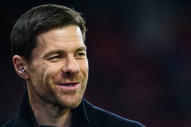 LEVERKUSEN, GERMANY - 17 ARALIK 2023: Xabi Alonso, FC Bayer 04 Leverkusen-Eintracht Frankfurt maçı Bayena 'da