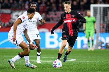 LEVERKUSEN, GERMANY - 17 ARALIK, 2023: Florian Wirtz, FC Bayer 04 Leverkusen-Eintracht Frankfurt maçı Bayena 'da