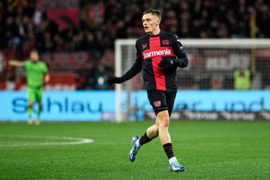 LEVERKUSEN, GERMANY - 17 ARALIK, 2023: Florian Wirtz, FC Bayer 04 Leverkusen-Eintracht Frankfurt maçı Bayena 'da