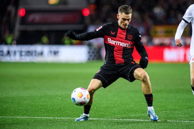 LEVERKUSEN, GERMANY - 17 ARALIK, 2023: Florian Wirtz, FC Bayer 04 Leverkusen-Eintracht Frankfurt maçı Bayena 'da