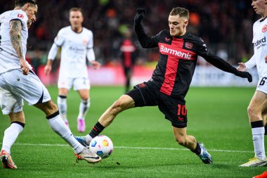 LEVERKUSEN, GERMANY - 17 ARALIK, 2023: Florian Wirtz, FC Bayer 04 Leverkusen-Eintracht Frankfurt maçı Bayena 'da