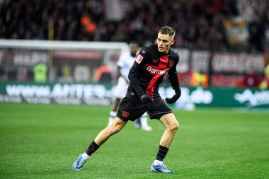 LEVERKUSEN, GERMANY - 17 ARALIK, 2023: Florian Wirtz, FC Bayer 04 Leverkusen-Eintracht Frankfurt maçı Bayena 'da
