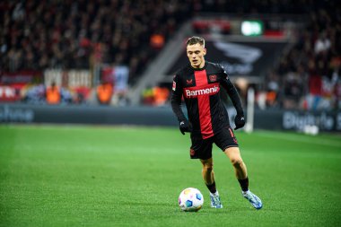 LEVERKUSEN, GERMANY - 17 ARALIK, 2023: Florian Wirtz, FC Bayer 04 Leverkusen-Eintracht Frankfurt maçı Bayena 'da