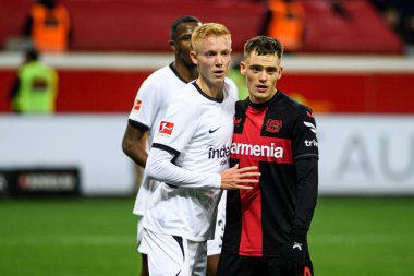 LEVERKUSEN, GERMANY - 17 ARALIK, 2023: Florian Wirtz, FC Bayer 04 Leverkusen-Eintracht Frankfurt maçı Bayena 'da