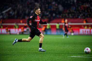 LEVERKUSEN, GERMANY - 17 ARALIK, 2023: Florian Wirtz, FC Bayer 04 Leverkusen-Eintracht Frankfurt maçı Bayena 'da