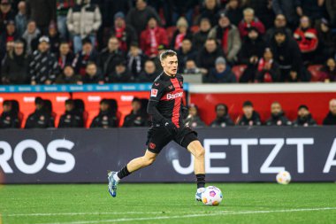 LEVERKUSEN, GERMANY - 17 ARALIK, 2023: Florian Wirtz, FC Bayer 04 Leverkusen-Eintracht Frankfurt maçı Bayena 'da