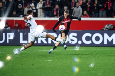 LEVERKUSEN, GERMANY - 17 ARALIK, 2023: Florian Wirtz, FC Bayer 04 Leverkusen-Eintracht Frankfurt maçı Bayena 'da