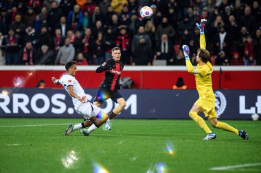 LEVERKUSEN, GERMANY - 17 ARALIK, 2023: Florian Wirtz, FC Bayer 04 Leverkusen-Eintracht Frankfurt maçı Bayena 'da