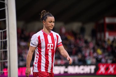 COLOGNE, GERMANY - 16 EKİM, 2025: Marina Hegering - 1.FC Koeln Frauen-Bayer 04 Frauen-FRANZ-KREMER STADION