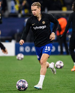 DORTMUND, GERMANY - 15.02.23: The match of match UEFA Champion League Borussia Dortmund vs FC Chelsea at SIGNAL IDUNA PARK