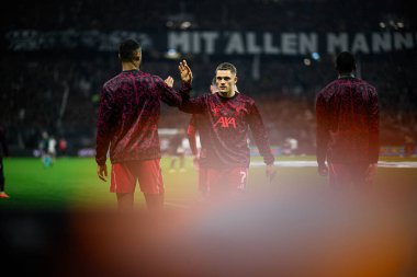 FRANKFURT, GERMANY - 22 EKİM, 2025: Florian Wirtz - UEFA Şampiyonlar Ligi, Deutsche Park 'ta SG Eintracht Frankfurt ile Liverpool FC karşılaşması.