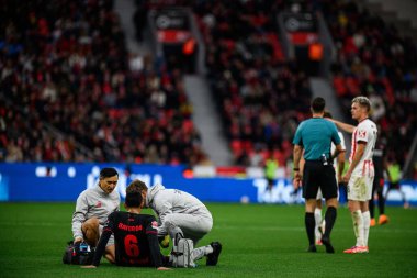LEVERKUSEN, GERMANY - 26 ECTOBER, 2025: Ezequiel Fernandez - Bundesliga Bayer 04 Leverkusen-SC Freiburg maçı Bayena 'da. 