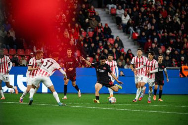 LEVERKUSEN, GERMANY - 26 EKİM 2025: İbrahim Maza - Bayer 04 Leverkusen-SC Freiburg maçı Bayena 'da. 