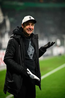MOENCHENGLADBACH, GERMANY - 28 Ekim 2025: - Almanya Kupası DFB Pokal Borussia Moenchengladbach-Karlsruher SC maçı Borussia Park 'ta.