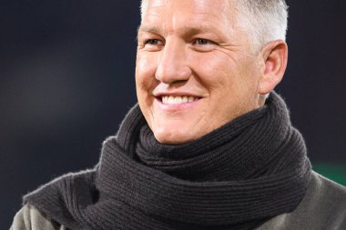 COLOGNE, GERMANY - 29 Ekim 2025: Bastian Schweinsteiger - Almanya Kupası DFB Pokal 1.FC Koeln FC Bayern 'e karşı Rhein Enerji Stadyumu' nda oynanan futbol maçı.
