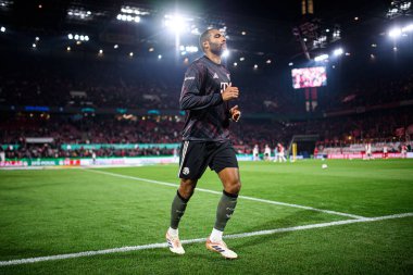 COLOGNE, GERMANY - 29 Ekim 2025: Jonathan Tah - Almanya Kupası DFB Pokal 1.FC Koeln FC Bayern 'e karşı Rhein Energie Stadion' da oynanan futbol maçı.