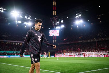 COLOGNE, GERMANY - 29 Ekim 2025: Luis Diaz - Almanya Kupası DFB Pokal 1.FC Koeln FC Bayern 'e karşı Rhein Energie Stadion' da oynanan futbol maçı.