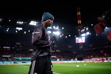 COLOGNE, GERMANY - 29 Ekim 2025: Nicolas Jackson - Almanya Kupası DFB Pokal 1.FC Koeln FC Bayern 'e karşı Rhein Energie Stadion' da oynanan futbol maçı.