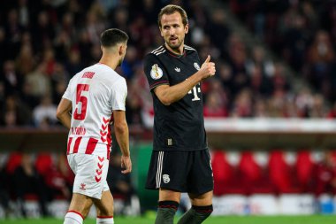 COLOGNE, GERMANY - 29 Ekim 2025: Harry Kane - Almanya Kupası DFB Pokal 1.FC Koeln FC Bayern 'e karşı Rhein Energie Stadion' da oynanan futbol maçı.