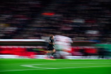 COLOGNE, GERMANY - 29 Ekim 2025: - Almanya Kupası DFB Pokal 1.FC Koeln FC Bayern 'e karşı Rhein Enerji Stadyumu' nda oynanan futbol maçı.