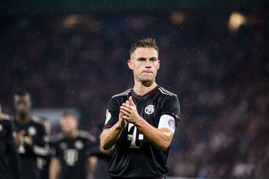 COLOGNE, GERMANY - 29 Ekim 2025: Joshua Kimmich - Almanya Kupası DFB Pokal 1.FC Koeln FC Bayern 'e karşı Rhein Energie Stadion' da oynanan futbol maçı.