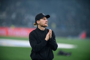 MOENCHENGLADBACH, GERMANY - 8 Kasım 2025: Eugen Polanski - Bundesliga Borussia Moenchengladbach - 1. FC Koeln Borussia Parkı 'nda. 