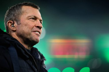 MOENCHENGLADBACH, GERMANY - 8 NOVEMBER, 2025: Lothar Matthaus - Bundesliga Borussia Moenchengladbach - 1. FC Koeln Borussia Parkı 'nda. 