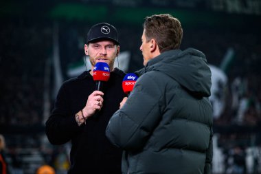 MOENCHENGLADBACH, GERMANY - 8 Kasım 2025: Eugen Polanski - Bundesliga Borussia Moenchengladbach - 1. FC Koeln Borussia Parkı 'nda. 