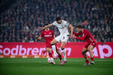 MOENCHENGLADBACH, GERMANY - 8 NOVEMBER, 2025: Haris Tabakovic - Bundesliga Borussia Moenchengladbach 1. FC Koeln Borussia Parkı 'nda. 
