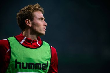 MOENCHENGLADBACH, GERMANY - 8 Kasım 2025: Alessio Castro-Montes - Bundesliga Borussia Moenchengladbach - 1. FC Koeln Borussia Parkı 'nda. 