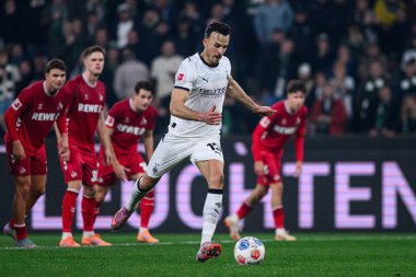 MOENCHENGLADBACH, GERMANY - 8 NOVEMBER, 2025: Haris Tabakovic - Bundesliga Borussia Moenchengladbach 1. FC Koeln Borussia Parkı 'nda. 