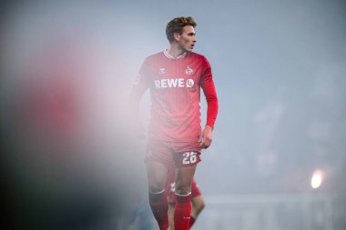 MOENCHENGLADBACH, GERMANY - 8 Kasım 2025: Sebastian Sebulonsen - Bundesliga Borussia Moenchengladbach - 1. FC Koeln Borussia Parkı 'nda. 