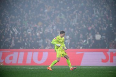 MOENCHENGLADBACH, GERMANY - 8 Kasım 2025: Moritz Nicolas - Bundesliga Borussia Moenchengladbach 1. FC Koeln Borussia Parkı 'nda. 