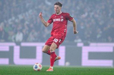 MOENCHENGLADBACH, GERMANY - 8 Kasım 2025: Marius Buelter - Bundesliga Borussia Moenchengladbach - 1. FC Koeln Borussia Parkı 'nda. 