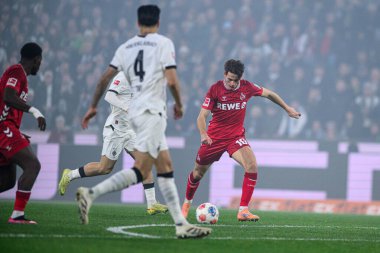 MOENCHENGLADBACH, GERMANY - 8 Kasım 2025: Jakub Kaminski - Bundesliga Borussia Moenchengladbach - 1. FC Koeln Borussia Parkı 'nda. 