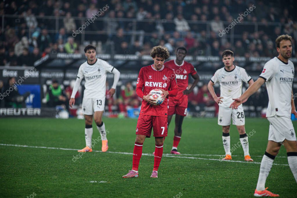 MOENCHENGLADBACH, GERMANY - 8 NOVEMBER, 2025: Luca Waldschmidt - The football match of Bundesliga Borussia Moenchengladbach vs 1. FC Koeln at Borussia Park.