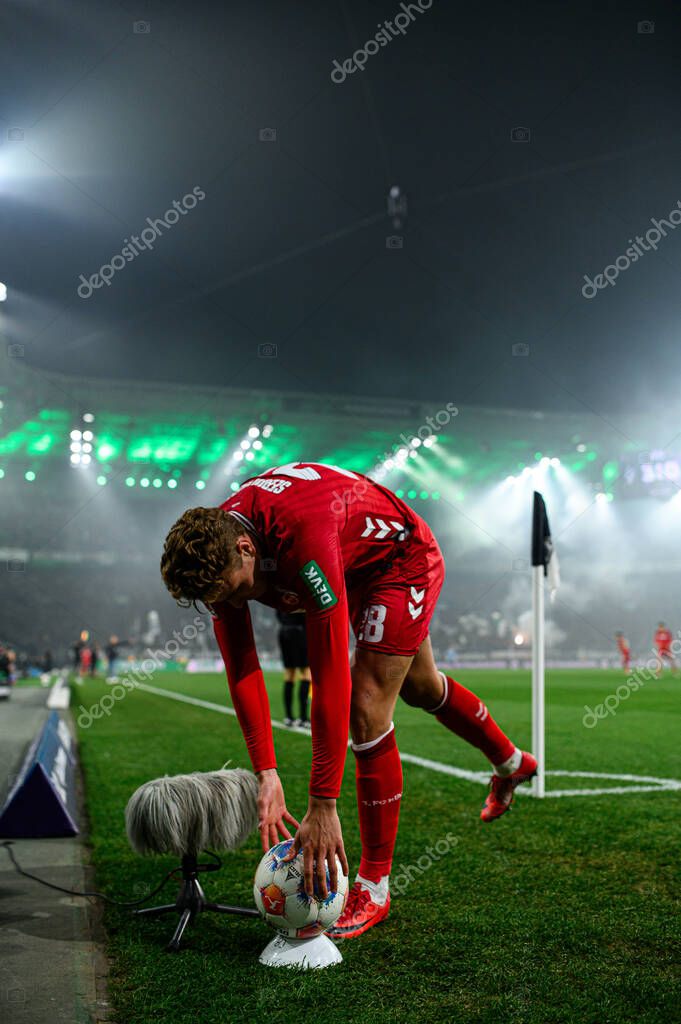 MOENCHENGLADBACH, GERMANY - 8 NOVEMBER, 2025: Sebastian Sebulonsen - The football match of Bundesliga Borussia Moenchengladbach vs 1. FC Koeln at Borussia Park.
