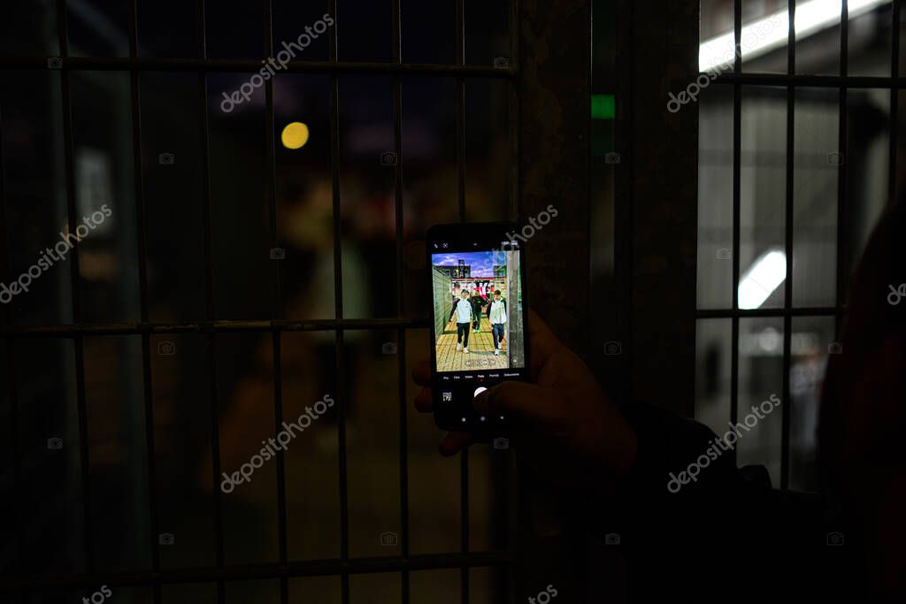 MOENCHENGLADBACH, GERMANY - 8 NOVEMBER, 2025:  - The football match of Bundesliga Borussia Moenchengladbach vs 1. FC Koeln at Borussia Park.
